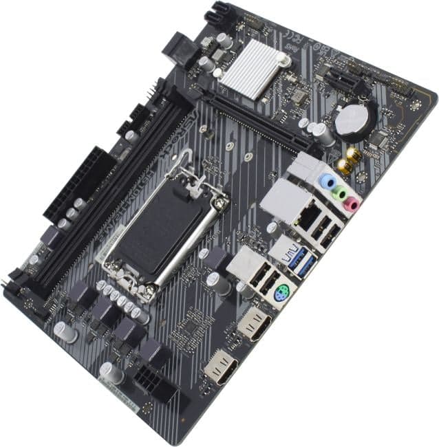 ASRock H610M-H2/M.2 (RTL) LGA1700 <H610> PCI-E 2xHDMI GbLAN SATA MicroATX 2DDR4