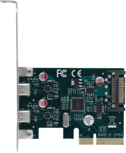 Orient AM-U3142PE-2C (RTL) PCI-Ex4, USB3.2-C 2 port-ext