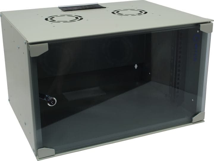 5bites <TC5402-06G> Шкаф настенный телекоммуникационный, серый 6U 520x400