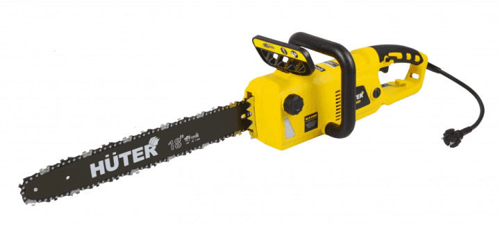 70/10/2 Электрическая цепная пила Huter ELS-2400 2400Вт 3.26л.с. дл.шин.:18" (45cm)