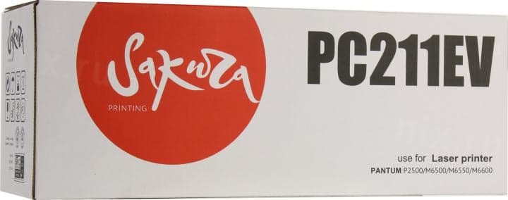 Картридж SAKURA PC211EV для Pantum P2500/M6500/M6550/M6600