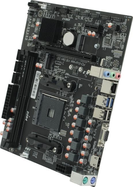 CBR A320M (RTL) AM4 <A320> PCI-E Dsub+HDMI GbLAN SATA MicroATX 2DDR4