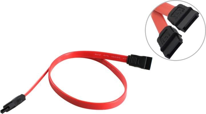 Кабель SATA - SATA, 0.45м, VCOM VHC7660