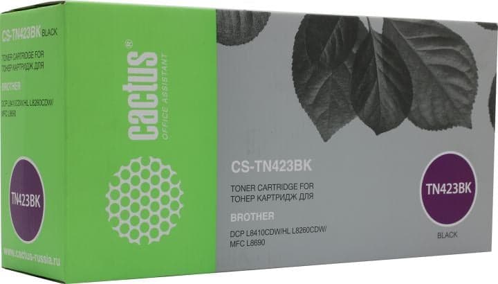 Картридж Cactus CS-TN423BK для Brother DCP L8410/8260, MFC L8690