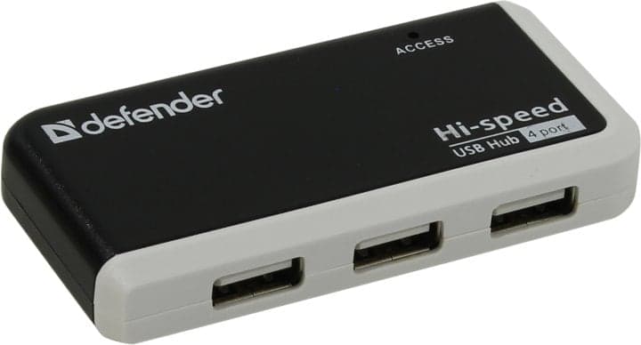 Defender Quadro Infix <83504> 4-Port USB2.0 HUB