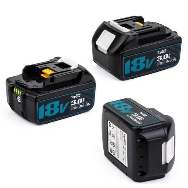 TopON TOP-PTGD-MAK-18-3.0 Аккумулятор для Makita 18V 3.0Ah (Li-Ion) PN: BL1840.