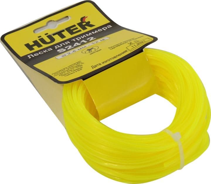 Huter <S2412> Леска для триммеров (d=2.4мм, 12м)