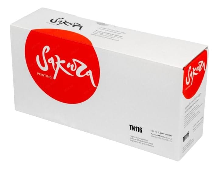 SAKMTN-116 Тонер-туба SAKURA KMTN116 (A1UC050) для Konica Minolta, черный, 11000 к.