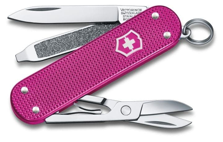 Нож перочинный Victorinox Classic Flamingo Party (0.6221.251G) 58мм 7функц. карт.коробка