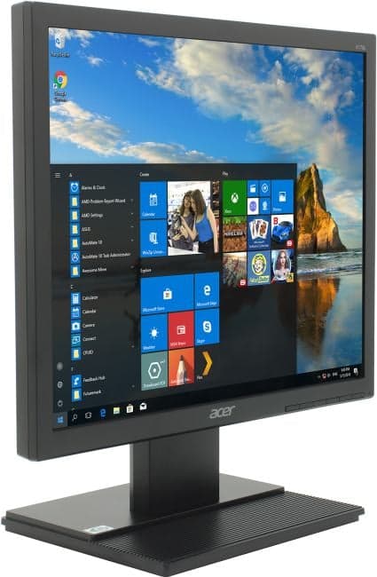 17" ЖК монитор Acer <UM.BV6EE.001> V176Lb <Black>(LCD, 1280x1024, D-Sub)