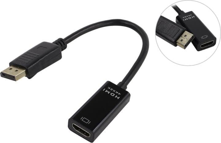 Orient <C316> Кабель-переходник DisplayPort (M) -> HDMI (F)