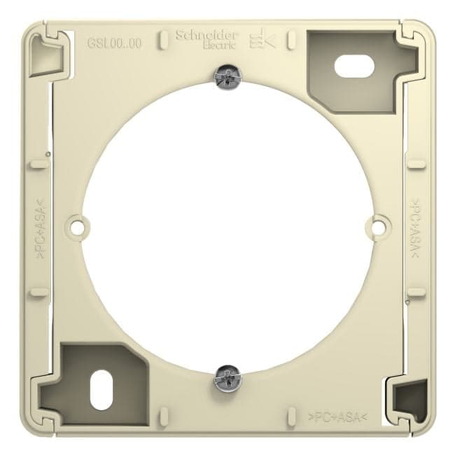 Schneider Electric GSL000200 GLOSSA Коробка наружная бежевая (GSL000200)
