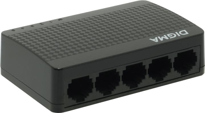 Digma <DSW-305FE> Неуправляемый коммутатор (5UTP 100Mbps)