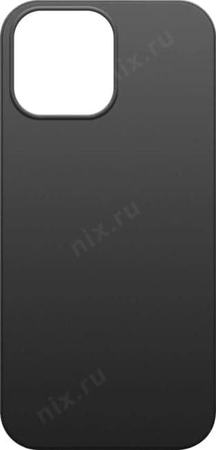 Чехол (клип-кейс) BoraSCO для Apple iPhone 13 Pro Max черный (матовый) (40443)