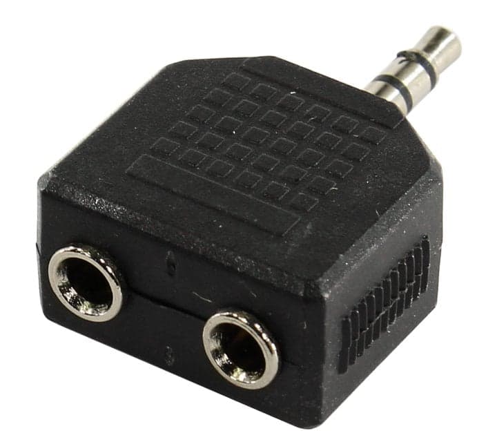 Espada <E3.5M-2x3.5Fad> Переходник Jack3.5-M --> 2Jack3.5-F