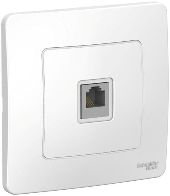 Розетка Blanca С/У белый Розетка ТЛФ RJ11 BLNIS011001 Schneider Electric