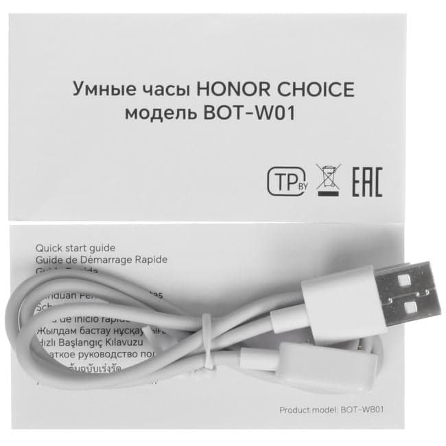 HONOR Choice <BOT-WB01 Black> (1.95" AMOLED, BT)