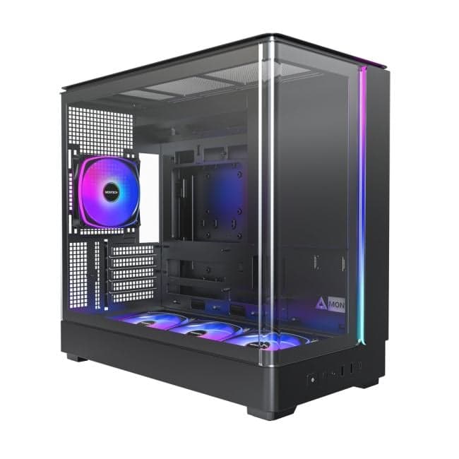 Корпус Montech KING 15 PRO Black / mATX / 4x120mm ARGB fans / KING 15 PRO (B)