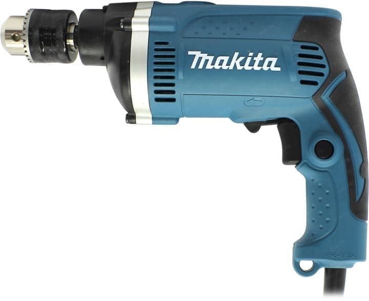 Makita <HP1630> Ударная дрель (710W, 3200 об/мин, 13 мм, регулятор, реверс, ключ)