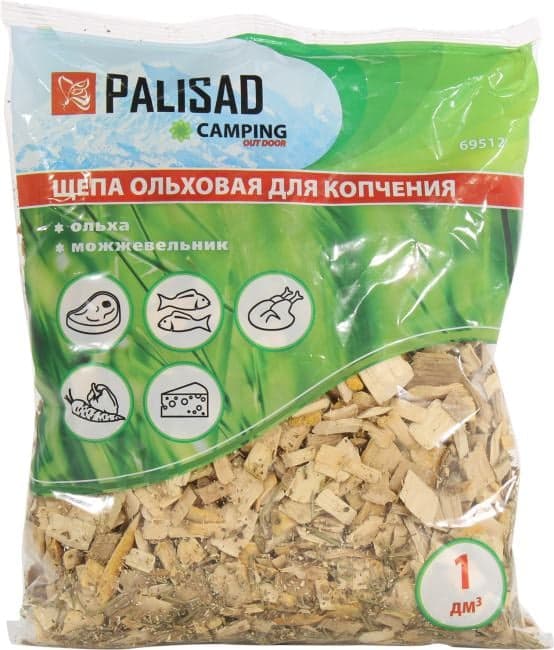 PALISAD <69512> Щепа ольховая для копчения (ольха, можжевельник)