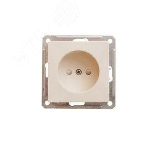 Schneider Electric RS16-151-2-86 W59 Розетка скрытая без заземления в рамку бежевая (RS16-151-2-86)