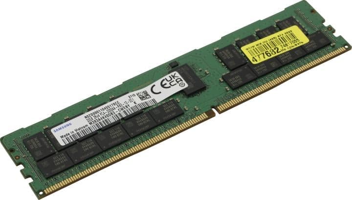 Original SAMSUNG <M393A4K40DB3-CWE> DDR4 RDIMM 32Gb <PC4-25600> ECC Registered