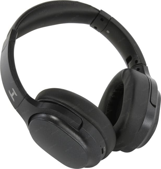 Наушники с микрофоном HARPER HB-712 Black (Bluetooth 5.0, с регулятором громкости)