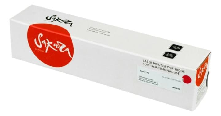 SA44469753 Картридж SAKURA 44469753 для OKI C510/530/MC561, пурпурный, 5000 к.