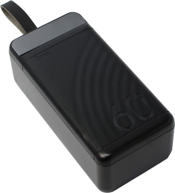 Внешний аккумулятор Hoco J123C Elemen Black (3xUSB, USB-C, 60000mAh, Li-Pol)