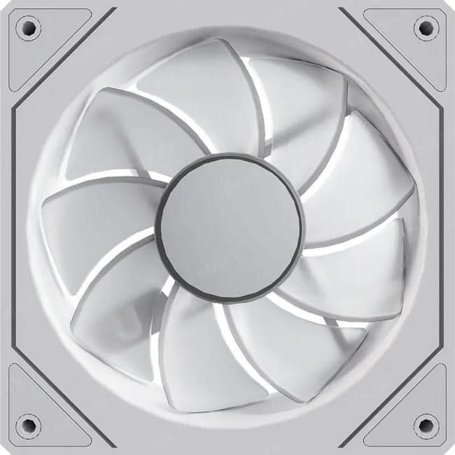 FLOE 12WH ARPW REVERSE Вентилятор для корпуса Formula Floe 12WH Reverse ARGB 120х120x25 белый 4-pin 20.15дБ () Ret