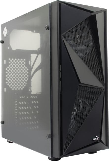 Корпус Aerocool <Glider Cosmo-G-BK-v1> ATX без БП Black
