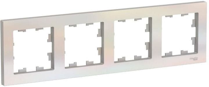 Schneider Electric ATN000405 ATLASDESIGN 5-постовая РАМКА, универсальная, ЖЕМЧУГ