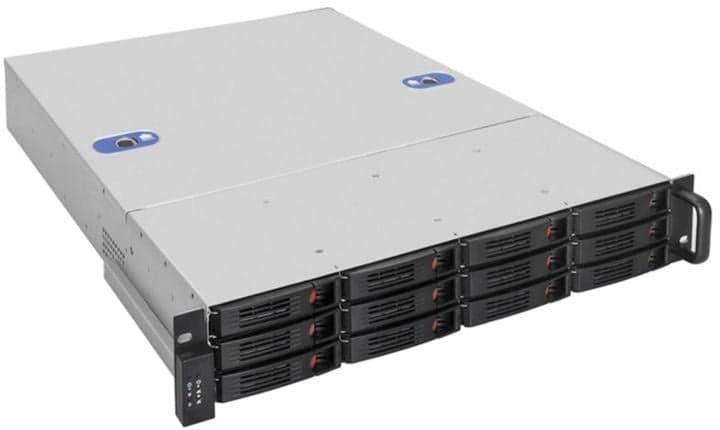 Server Case 2U Exegate <Pro 2U660-HS12> E-ATX 500W (24+2x4пин) <EX293403RUS>