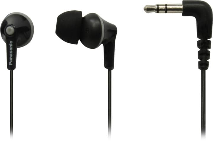 Наушники Panasonic RP-HJE125E-K <Black> (шнур 1.1м)