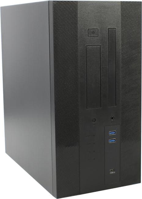 Minitower Powerman <EK303BK> MicroATX без БП