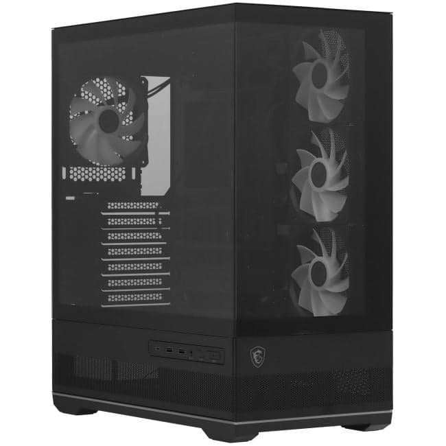 306-7G28R21-JA4 Корпус MSI MAG Pano 110R PZ черный без БП ATX 6x120mm 4x140mm 2xUSB3.0 audio AirDuct bott PSU