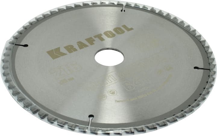 KRAFTOOL <36953-216-30> Пильный диск (дсп/алюминий/пластик, 216x30/мм, 64 зуб.)