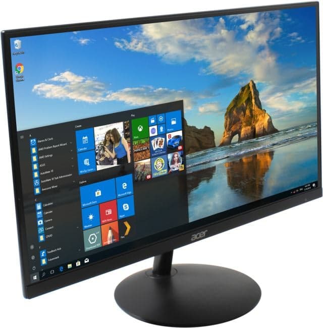 21.5" ЖК монитор Acer <UM.WS2CD.E01> SA222QEbi <Black> (LCD, 1920x1080, D-Sub, HDMI)