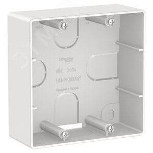 Schneider Electric BLNPK000021 BLANCA коробка подъемная для силовых розеток, белый