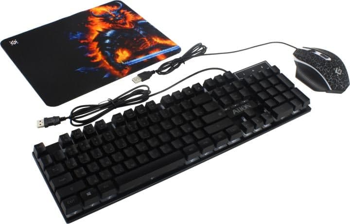 Клавиатура Defender Alion GS-987 <USB> 104КЛ <52987>