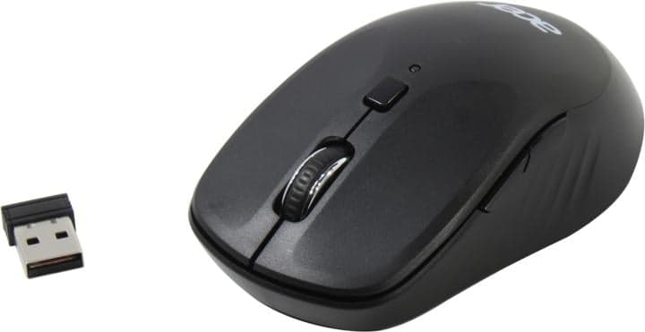 Acer Wireless Optical Mouse OMR300 <ZL.MCECC.01R> (RTL) USB 3btn+Roll