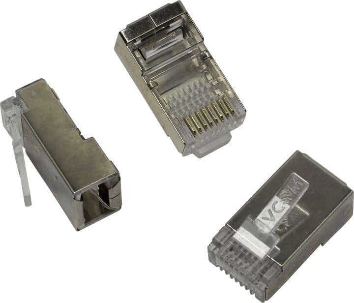 VCOM <VNA2230> RJ-45 FTP Коннектор (уп-ка 20шт)
