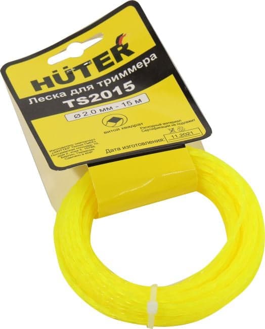 Huter <TS2015> Леска для триммеров (d=2мм, 15м)