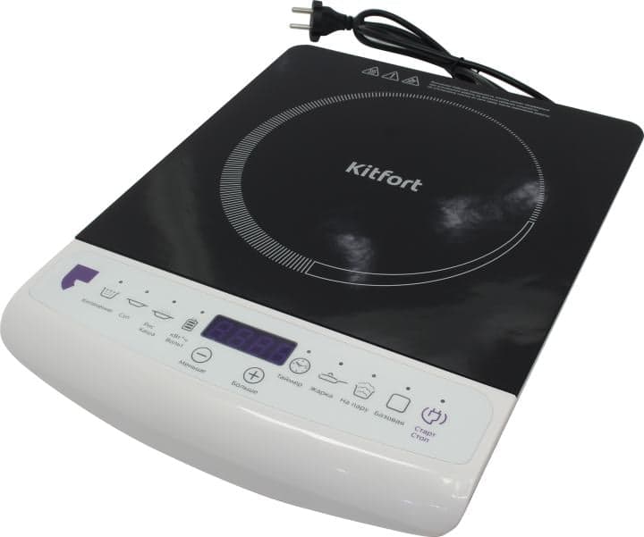 Kitfort <KT-101> Плитка индукционная (2000W, 1 конфорка)