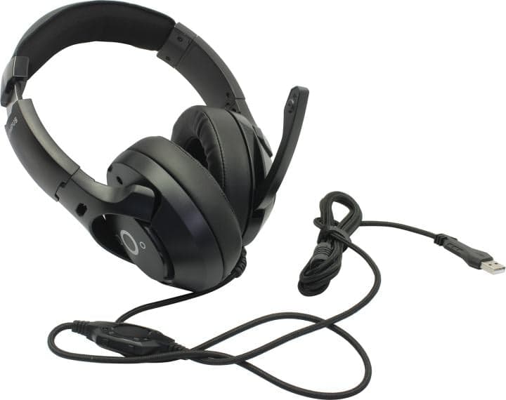 Наушники с микрофоном QUMO Olympus GHS0024 (шнур 2.2м, USB)