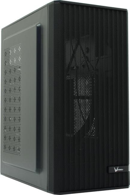 корпус Formula V Line Air Mesh G1 Black, MATX, Type-C*1, USB2.0*2, REAR 1x80mm