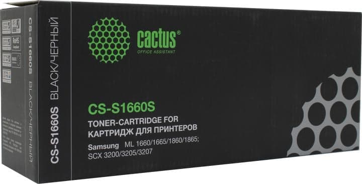 Картридж Cactus CS-S1660(S) для Samsung ML-1660/1665/1860/1865/SCX-3200/3205/3207