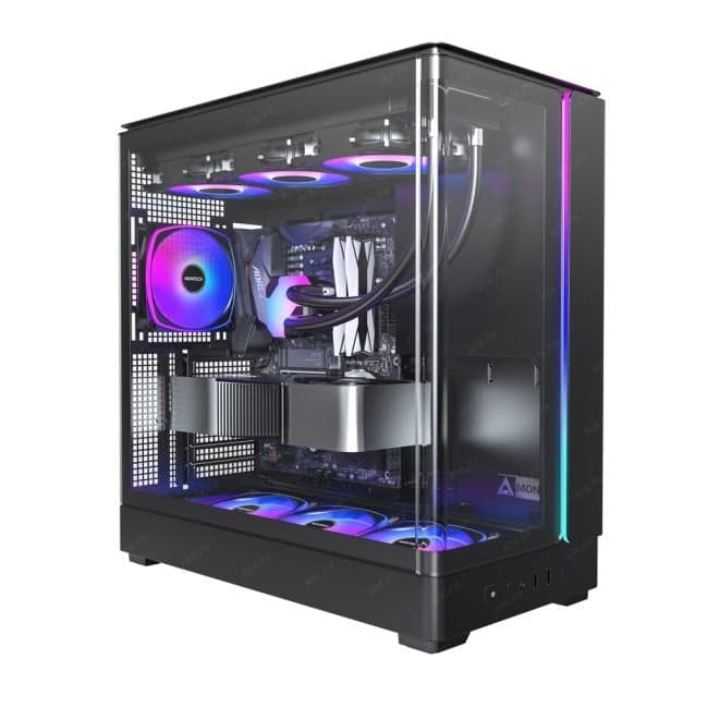 Корпус Montech KING 45 PRO Black / ATX / 4x120mm ARGB fans / KING 45 PRO (B)