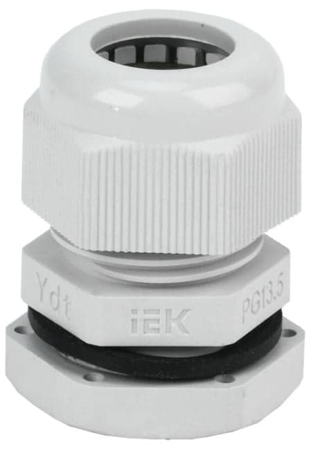Кабельный держатель IEK PG-13.5 YSA20-12-13-54-K41 (сальник) диаметр кабеля 7-11мм IP54