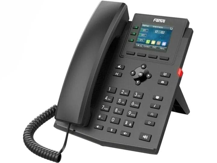 Телефон IP Fanvil X303-2 Wire черный